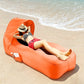 ☀️ Aufblasbarer Strandliege-Luftsessel mit Sonnenschutz – Leicht, kompakt & perfekt für Strand, Pool oder Camping 🌊