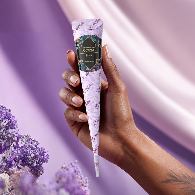 🎨 50% RABATT! ✍️ Komplettes 3-Farben-Henna-Tattoo-Set – Natürlich, langanhaltend & perfekt für kreative Körperkunst zu Hause 🌸