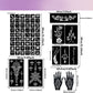 🎨 50% RABATT! ✍️ Komplettes 3-Farben-Henna-Tattoo-Set – Natürlich, langanhaltend & perfekt für kreative Körperkunst zu Hause 🌸