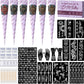 🎨 50% RABATT! ✍️ Komplettes 3-Farben-Henna-Tattoo-Set – Natürlich, langanhaltend & perfekt für kreative Körperkunst zu Hause 🌸