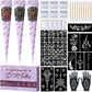 🎨 50% RABATT! ✍️ Komplettes 3-Farben-Henna-Tattoo-Set – Natürlich, langanhaltend & perfekt für kreative Körperkunst zu Hause 🌸