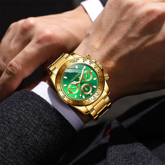 Exklusive Herren-Quarzuhr: Zeitlose Eleganz für Business & Freizeit ⌚✨