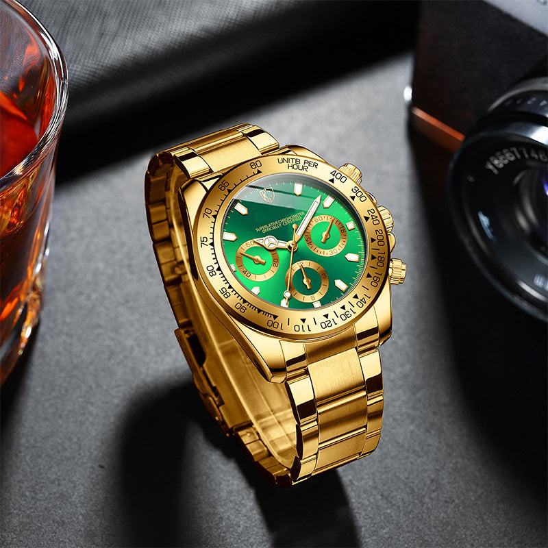 Exklusive Herren-Quarzuhr: Zeitlose Eleganz für Business & Freizeit ⌚✨