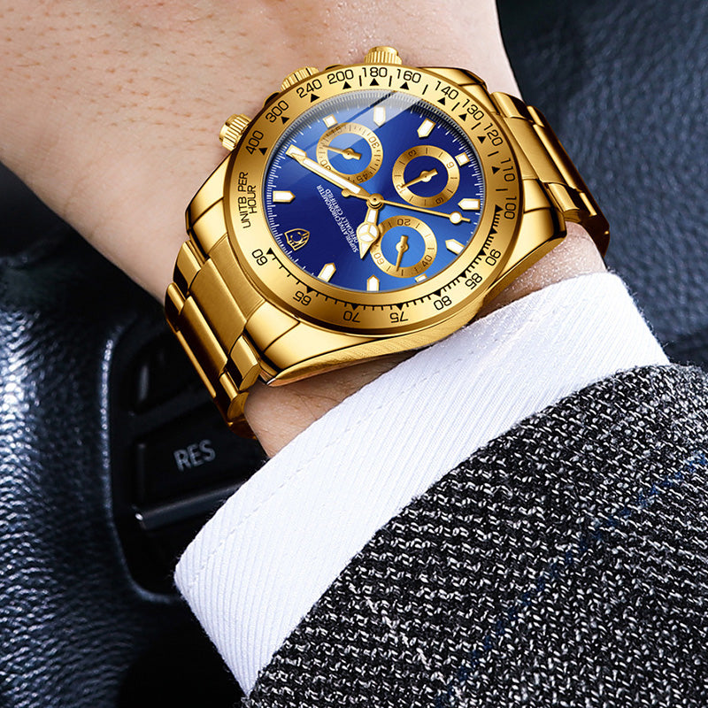 Exklusive Herren-Quarzuhr: Zeitlose Eleganz für Business & Freizeit ⌚✨