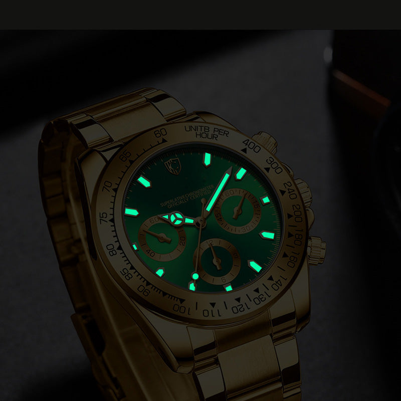 Exklusive Herren-Quarzuhr: Zeitlose Eleganz für Business & Freizeit ⌚✨