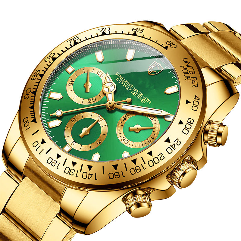 Exklusive Herren-Quarzuhr: Zeitlose Eleganz für Business & Freizeit ⌚✨