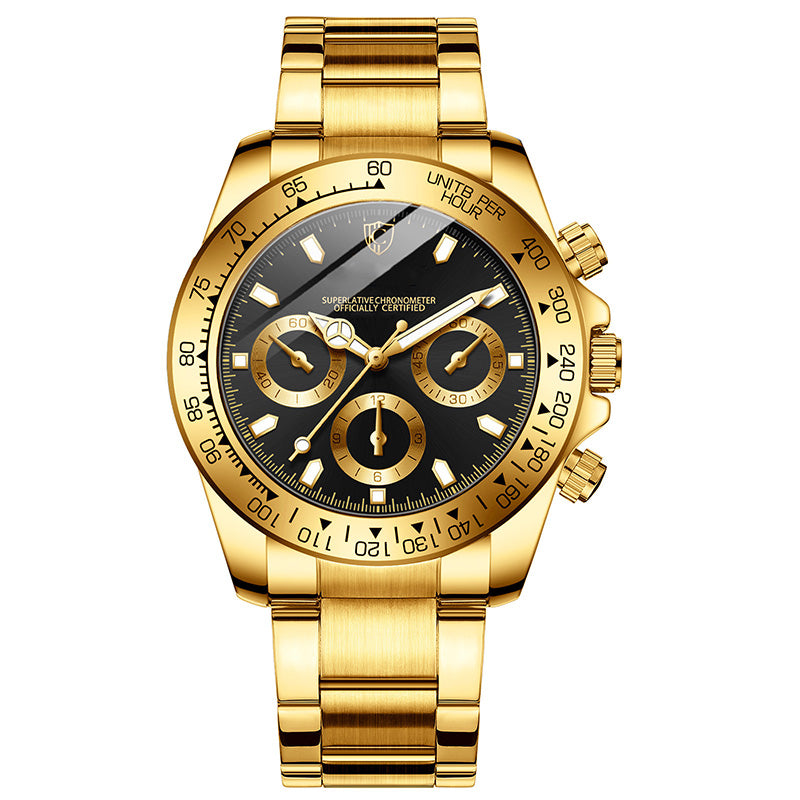 Exklusive Herren-Quarzuhr: Zeitlose Eleganz für Business & Freizeit ⌚✨
