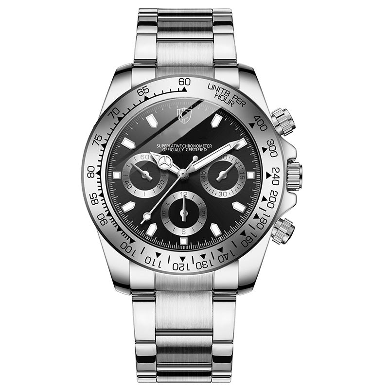 Exklusive Herren-Quarzuhr: Zeitlose Eleganz für Business & Freizeit ⌚✨