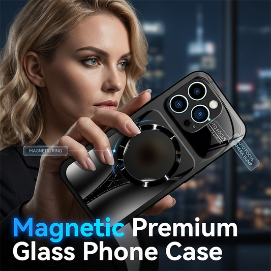 📱🧲 Stilvolle Magnetische Stoßfeste Handyhülle – Rundumschutz, integrierter Magnetring & perfekt für Auto-Mounts – schlank, griffig & robust 🛡️