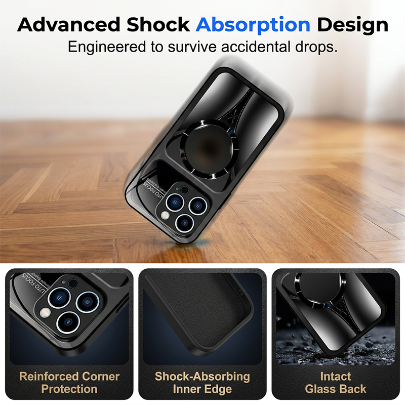 📱🧲 Stilvolle Magnetische Stoßfeste Handyhülle – Rundumschutz, integrierter Magnetring & perfekt für Auto-Mounts – schlank, griffig & robust 🛡️