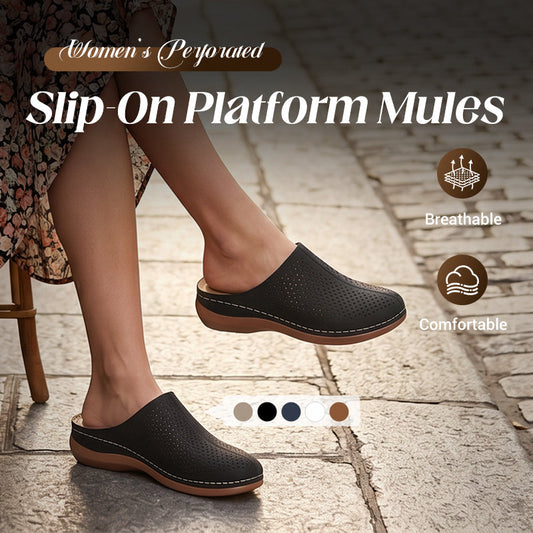 👡🔥 52% RABATT 🌸 Damen Slip-On Plateau-Pantoletten – luftig, leicht & stylisch für Sommer, Strand & City 🌞🏖️