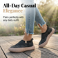 Bequeme Plateau-Sneakers mit verstecktem Absatz