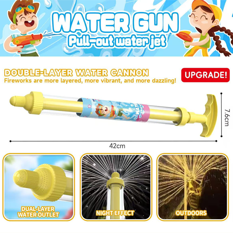 🌈 Leuchtende Regenbogen-LED-Wasserpistole | Sommerlicher Spaß, der wie von Zauberhand zum Leben erwacht!