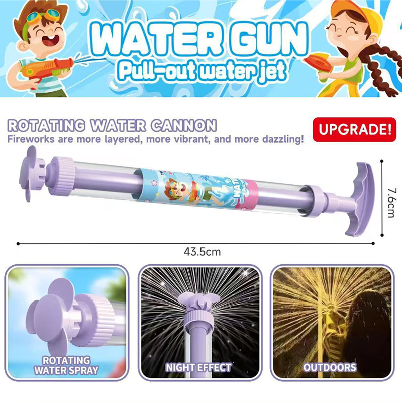 🌈 Leuchtende Regenbogen-LED-Wasserpistole | Sommerlicher Spaß, der wie von Zauberhand zum Leben erwacht!