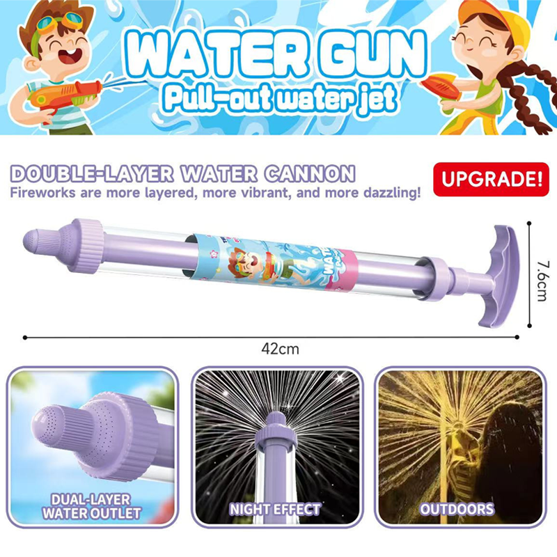 🌈 Leuchtende Regenbogen-LED-Wasserpistole | Sommerlicher Spaß, der wie von Zauberhand zum Leben erwacht!