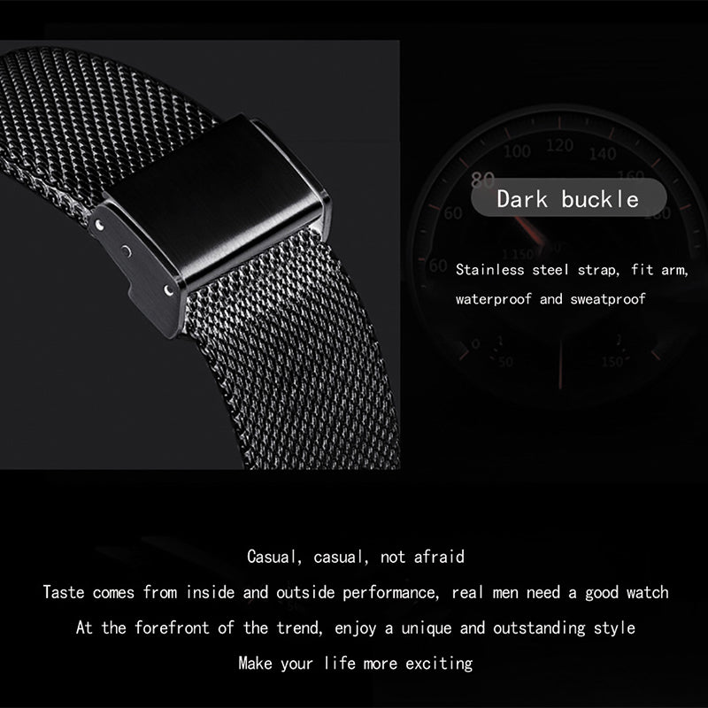 ⏳ ⌚ Zeitlich begrenzt: 50% Rabatt! Minimalistische Herrenuhr – wasserdicht, Quarzwerk, zeitloses Design ⏰ ✨