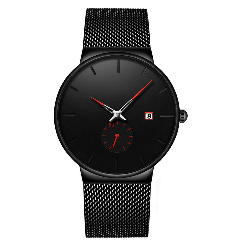 ⏳ ⌚ Zeitlich begrenzt: 50% Rabatt! Minimalistische Herrenuhr – wasserdicht, Quarzwerk, zeitloses Design ⏰ ✨
