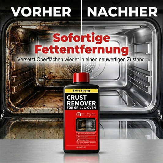 🧽 Extra starker Reiniger für Grill und Ofen 🔥Entfernt hartnäckige Fett- und Kohlerückstände in Sekunden ♨️