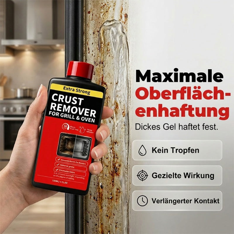 🧽 Extra starker Reiniger für Grill und Ofen 🔥Entfernt hartnäckige Fett- und Kohlerückstände in Sekunden ♨️