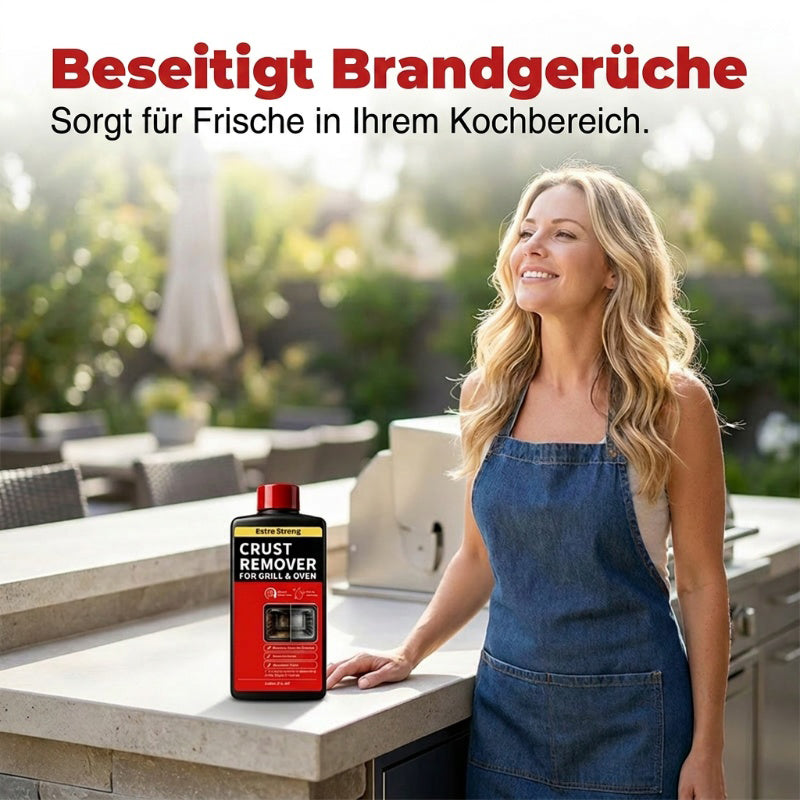 🧽 Extra starker Reiniger für Grill und Ofen 🔥Entfernt hartnäckige Fett- und Kohlerückstände in Sekunden ♨️