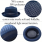 ✨50% RABATT!🎩Atmungsaktive Mesh Fedora Hut Sonnenschutzhut Herren Damen Leicht Outdoor Mütze