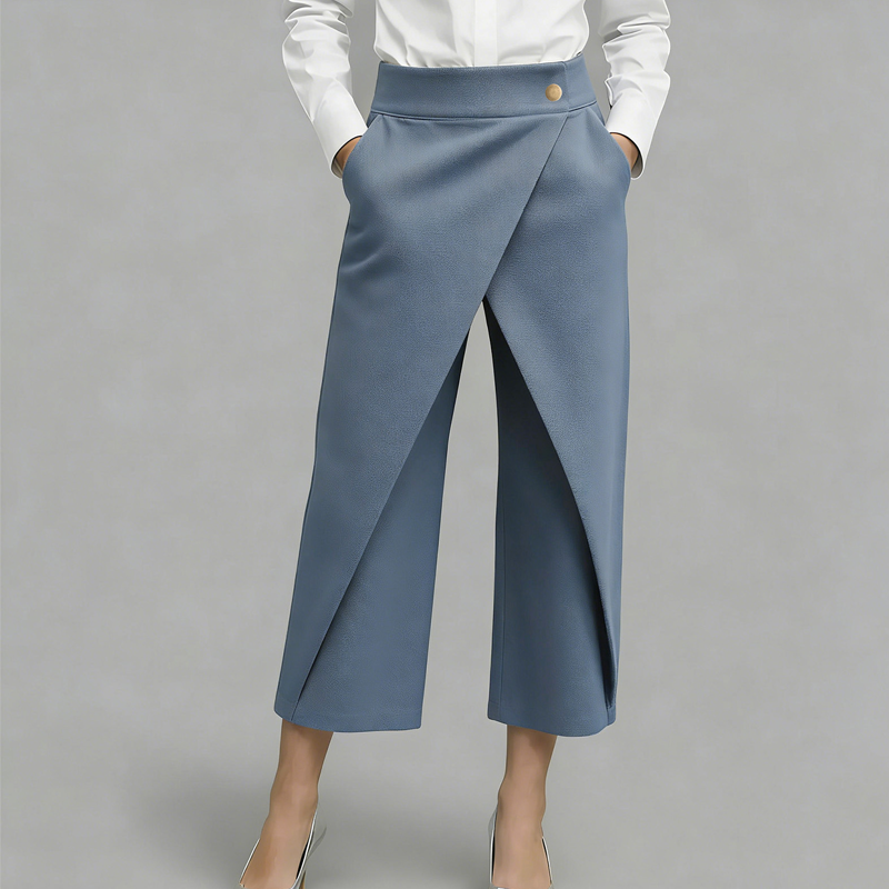 ⏳50% Rabatt für kurze Zeit⏰Damen Patchwork Cropped Freizeithose👖