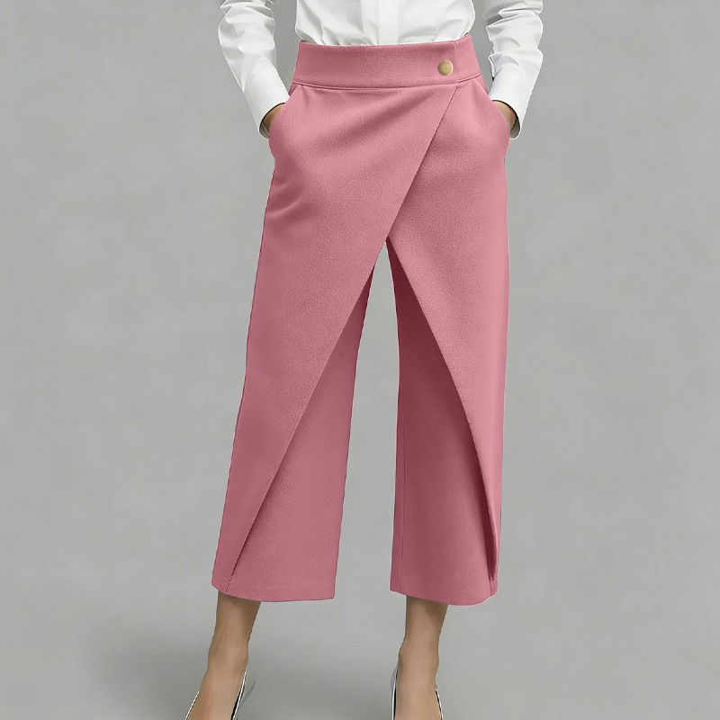 ⏳50% Rabatt für kurze Zeit⏰Damen Patchwork Cropped Freizeithose👖