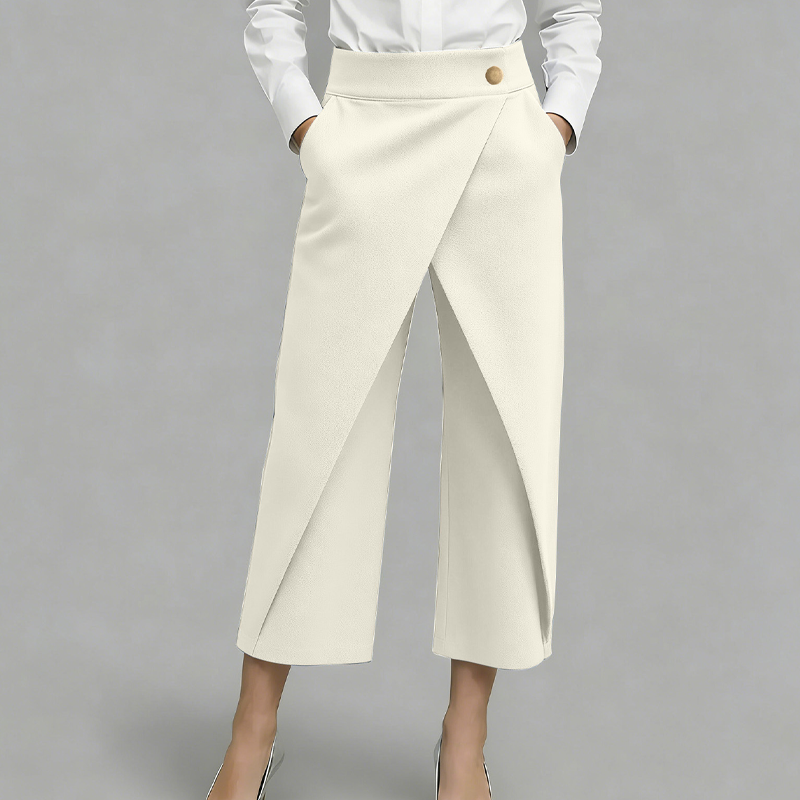 ⏳50% Rabatt für kurze Zeit⏰Damen Patchwork Cropped Freizeithose👖