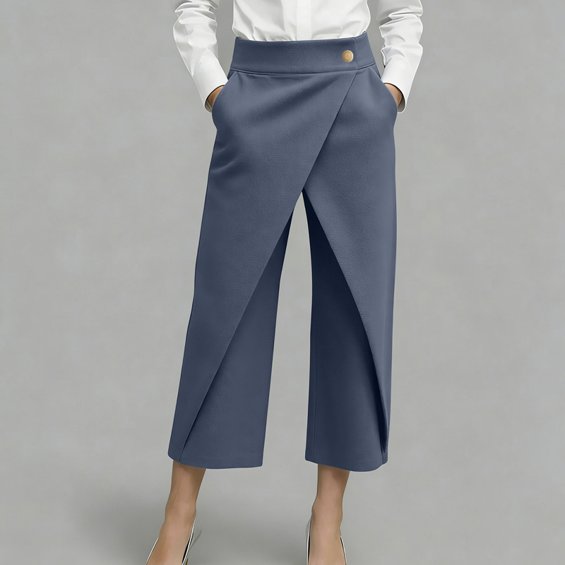 ⏳50% Rabatt für kurze Zeit⏰Damen Patchwork Cropped Freizeithose👖