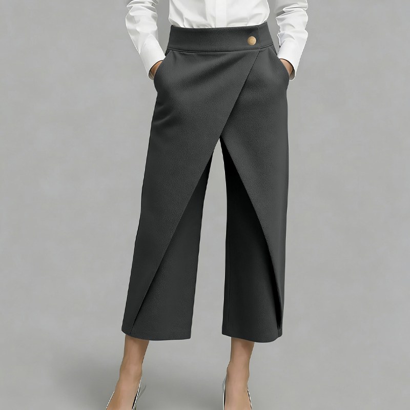 ⏳50% Rabatt für kurze Zeit⏰Damen Patchwork Cropped Freizeithose👖