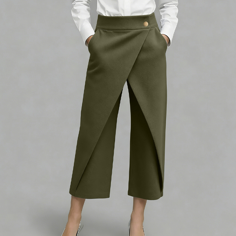 ⏳50% Rabatt für kurze Zeit⏰Damen Patchwork Cropped Freizeithose👖