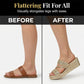 👠🌺Damen-Plateausandalen mit gewebtem Riemen