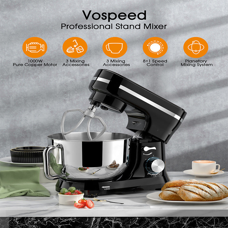 Leistungsstarker Küchenmixer – Heavy Duty & Vielseitig 🥣 Für Backen & Kochen