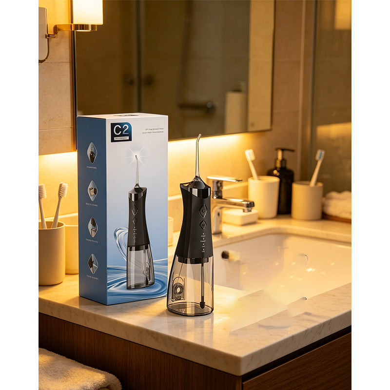 🦷💧 Kabellose Munddusche für die Zahnreinigung | Professioneller Water Flosser – JETZT 50% RABATT! 🌟