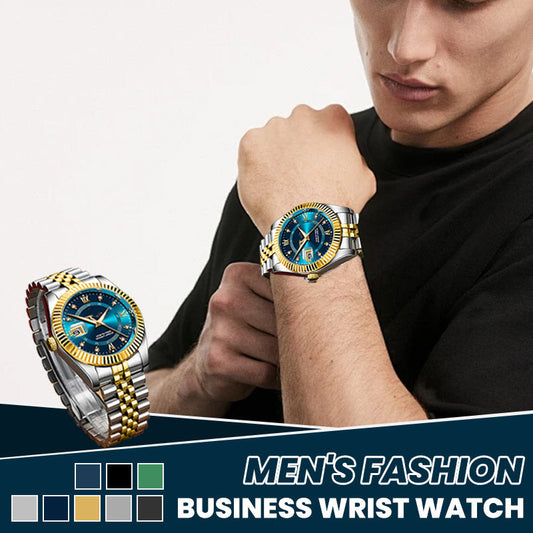 ⌚ LIMITIERTE AKTION: 50% RABATT! ✨ Herren Business Armbanduhr – Quarz, Edelstahl, 8 Farben 🤵