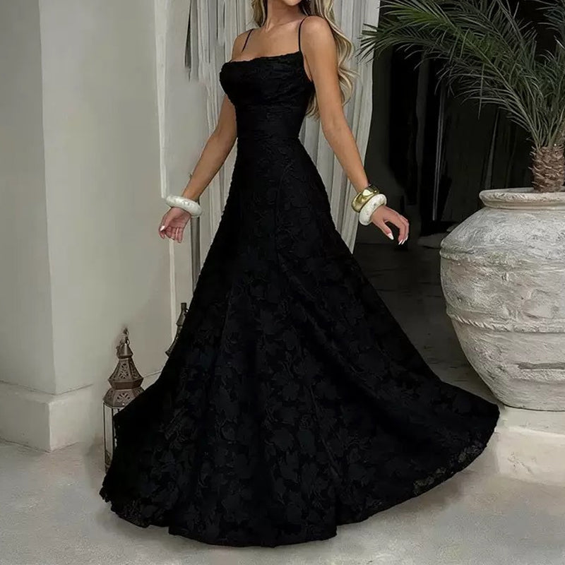 👗🌸 Figurbetontes Spitzenkleid mit Blumenmuster und ausgestelltem Saum – 50% RABATT! Romantisch, feminin & perfekt für festliche Anlässe, Hochzeiten oder Date
