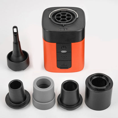 Mini-Air-Pump mit SOS-Licht – kabellos & vielseitig – perfekt für Camping & Reisen🏕️🆘