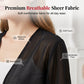 Elegantes, kurzes Chiffon-Top für Damen mit Bindeband vorne