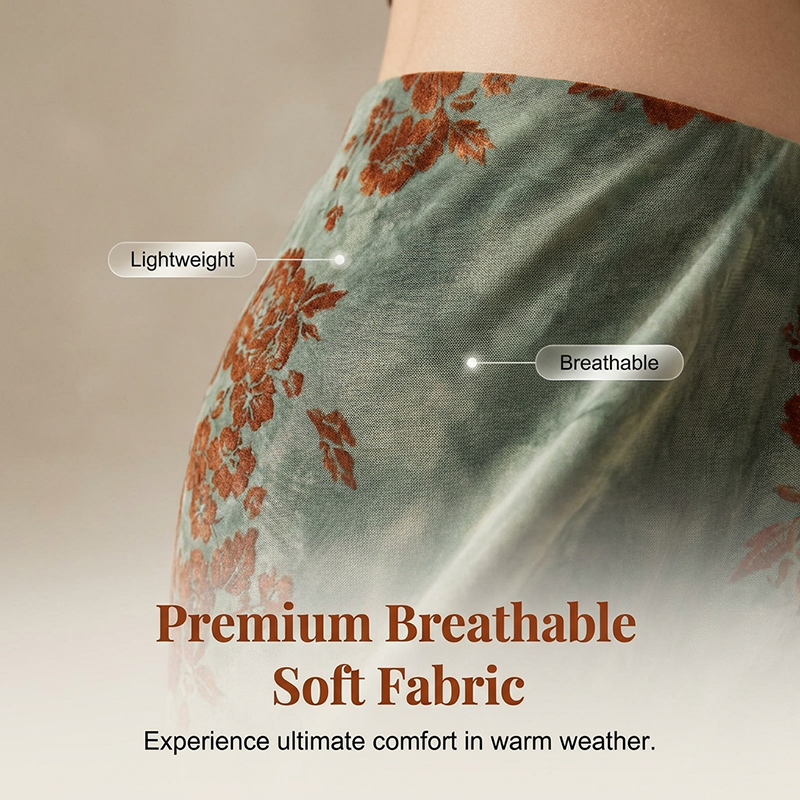 Boho-Zweiteiler mit floralem Print (Halterneck-Top und Maxirock)