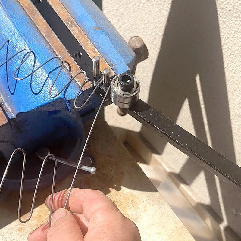🔧💪 50% RABATT! Manueller Schwerlast-Betonstahl-Bieger für den Bau – Robust, präzise & mobil für Baustellen ✨