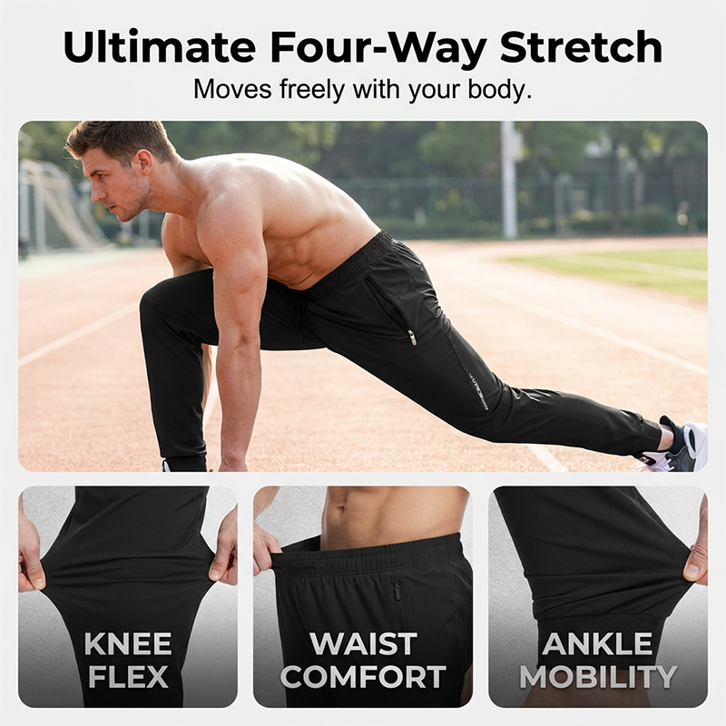 👖 –50% RABATT | Leichte & schnelltrocknende Herren-Sporthose 🏃‍♂️💨