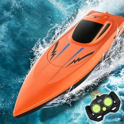 🎮 🚢HALBER PREIS! 2.4G High-Speed RC-Rennboot mit Dual-Motoren 🌊