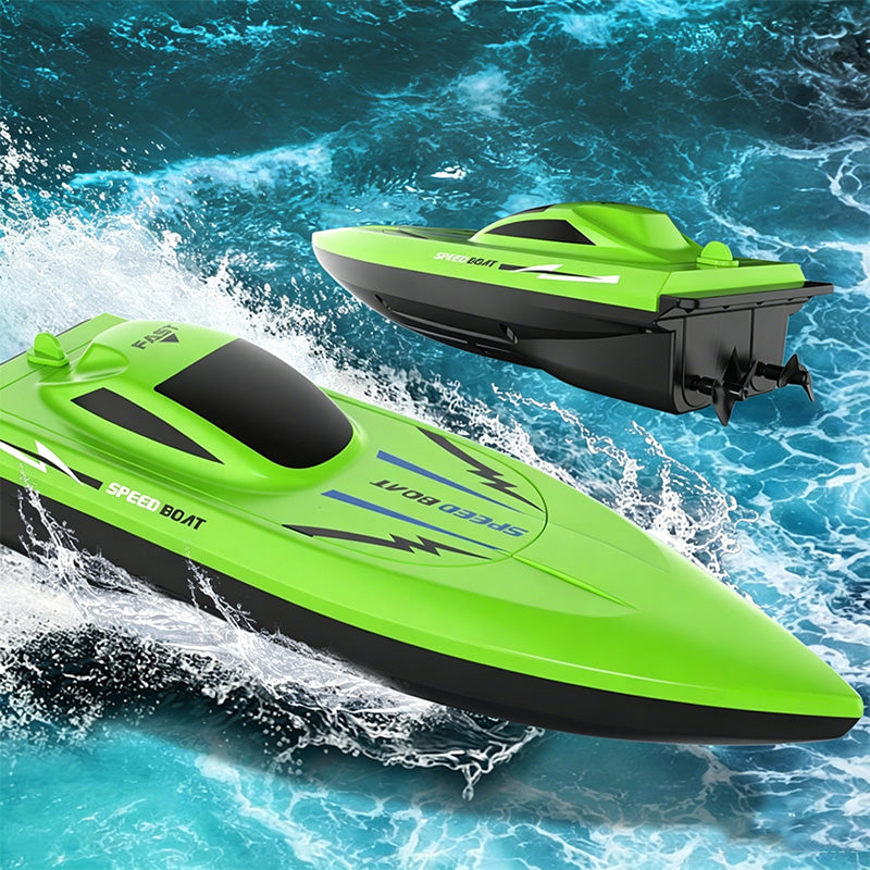 🎮 🚢HALBER PREIS! 2.4G High-Speed RC-Rennboot mit Dual-Motoren 🌊