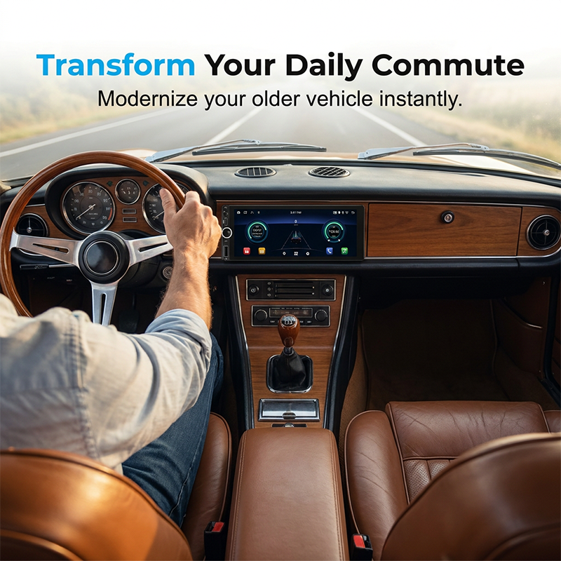 🚗📹Intelligentes Autoradio mit WLAN, GPS-Navigation und Rückfahrkamera