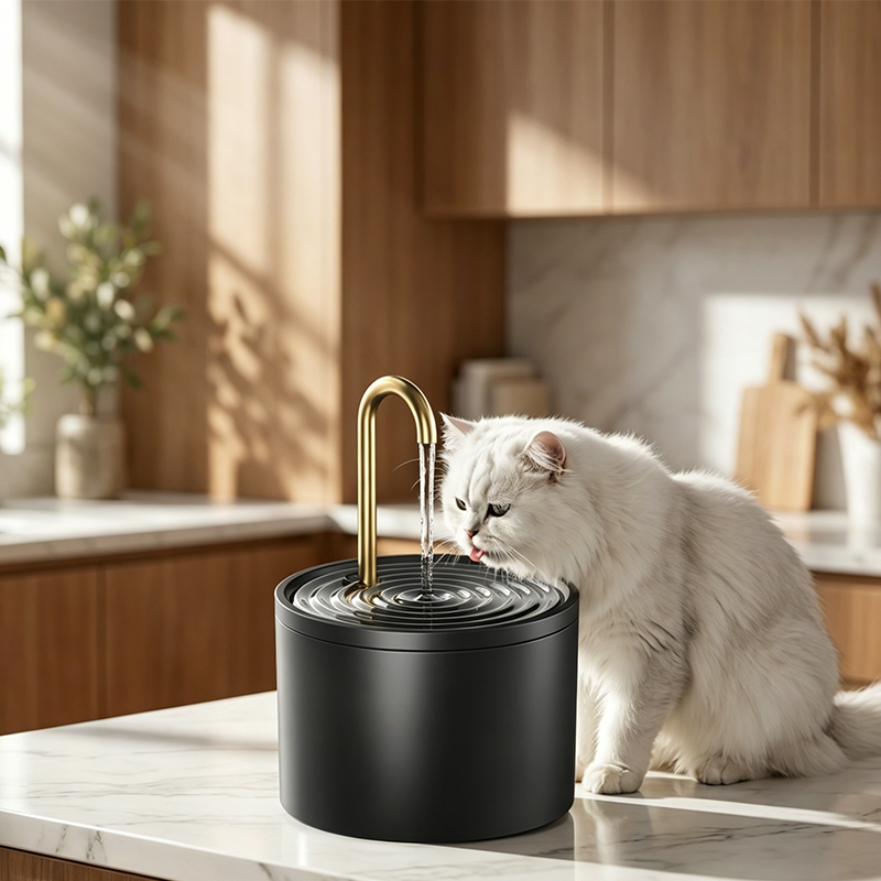 🐕 Versandkostenfrei ✨  Trinkbrunnen für Katzen & Hunde – Wasserzirkulation, leiser Betrieb & einfache Reinigung – Frischwasserquelle für gesunde Haustiere – mit Kohlefilter und einstellbarer Wassermenge 💧