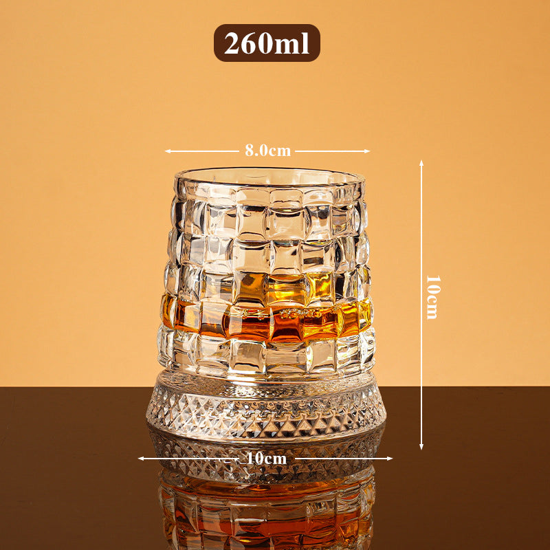 📢📢50 % Rabatt!!🥳🏰 360° drehbarer Whisky-Glasbecher