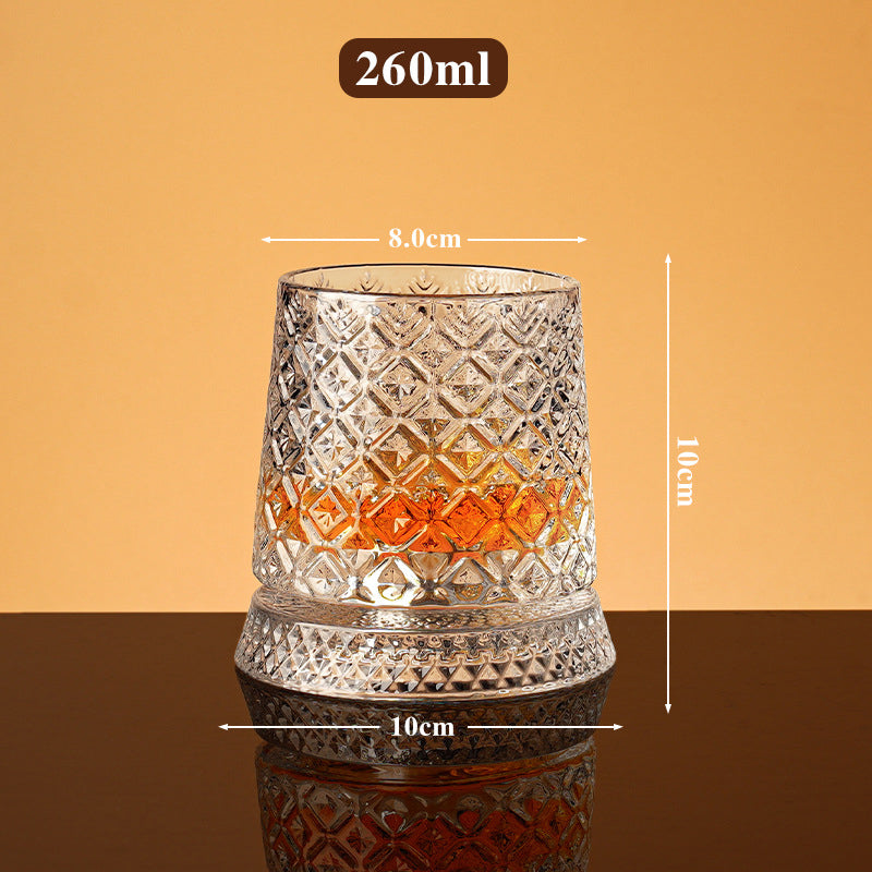 📢📢50 % Rabatt!!🥳🏰 360° drehbarer Whisky-Glasbecher