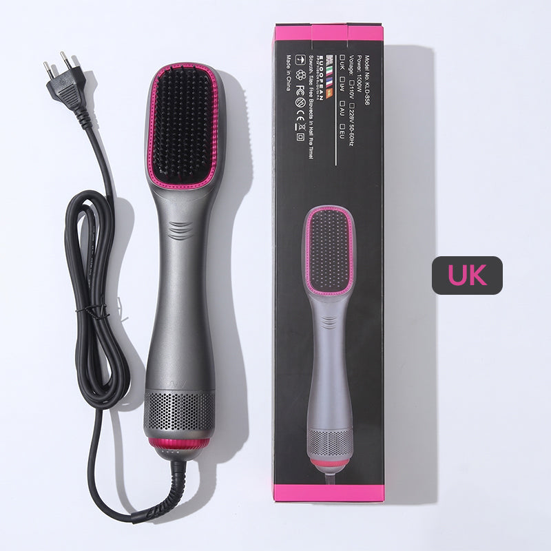 ⏰ 50 % RABATT – Nur für kurze Zeit 💇‍♀️ 3-in-1 Warmluftbürste ✨ Föhnen, Glätten & Stylen mit Nur Einem Gerät