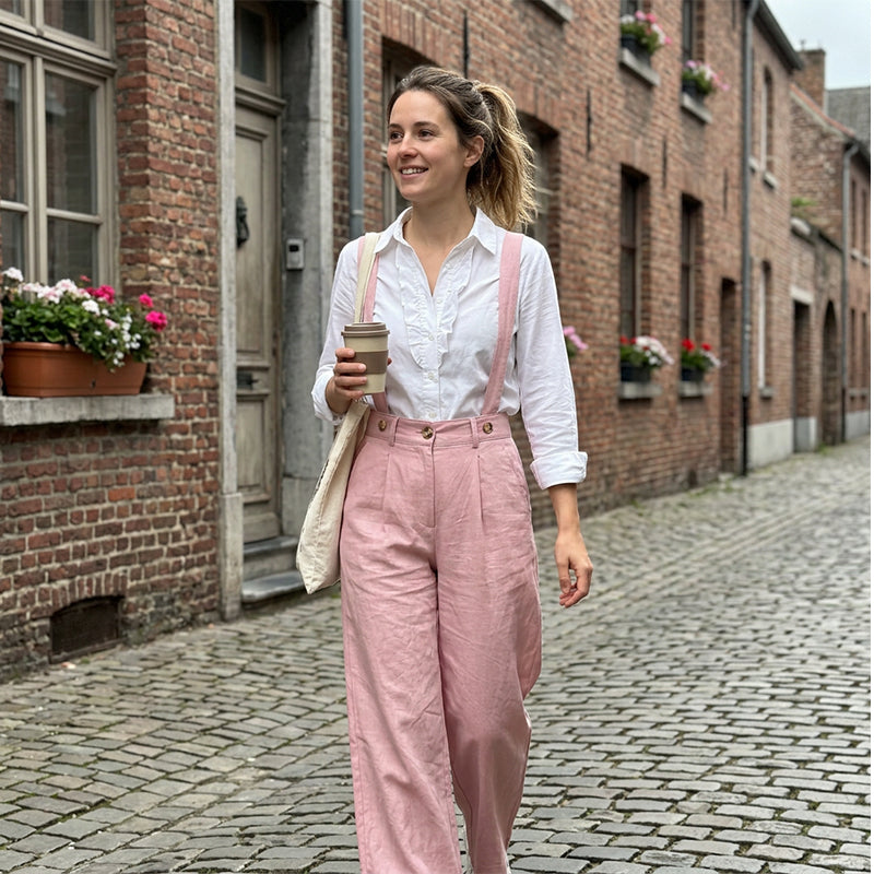 👖✨ 50% RABATT! Damen-Casual-Jumpsuit mit weitem Bein und Trägern – Lässig, bequem & perfekt für Sommer & Alltag ☀️
