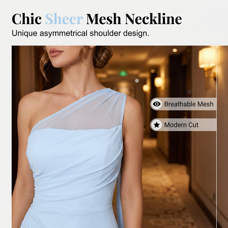 👗 50% RABATT! ✨ Schulterfreies asymmetrisches Bodycon-Abendkleid – Figurbetont & elegant – Perfekt für formelle Anlässe, Gala oder romantische Abende – stilvoll und verführerisch 🌙💃